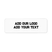 Einfache minimale farbige abstrakte Hinzufügen Ihr (Vorne)