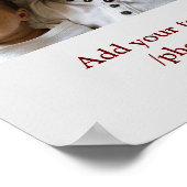 Einfache minimale Farbtiefe Hinzufügen eines Namen Poster (Ecke)