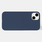 einfache minimale feste Farbe benutzerdefiniert bl Case-Mate iPhone Hülle (Rückseite (Horizontal))