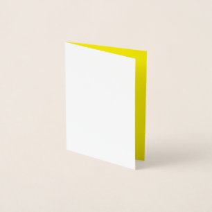einfache minimale feste Farbe benutzerdefiniert Folienkarte