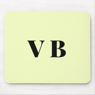 einfache minimale feste Farbe benutzerdefinierte P Mousepad