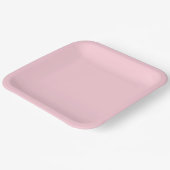 einfache minimale feste Farbe benutzerdefinierte P Pappteller (Gewinkelt)
