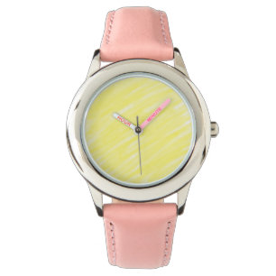 einfache minimale feste Farbe benutzerdefiniertes Armbanduhr