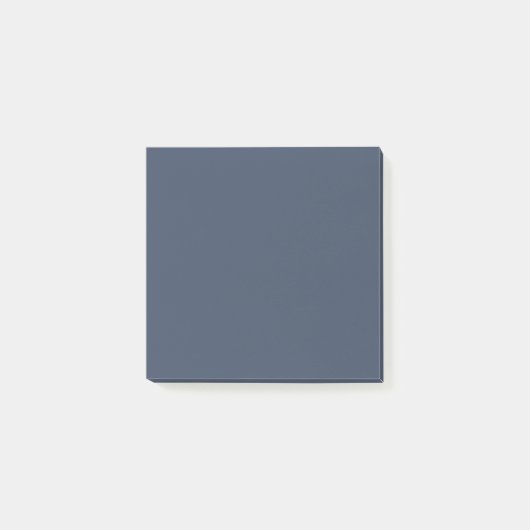 einfache minimale feste Farbe benutzerdefiniertes Post-it Klebezettel (Vorderseite)