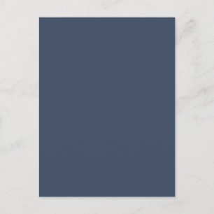 einfache minimale feste Farbe benutzerdefiniertes  Postkarte