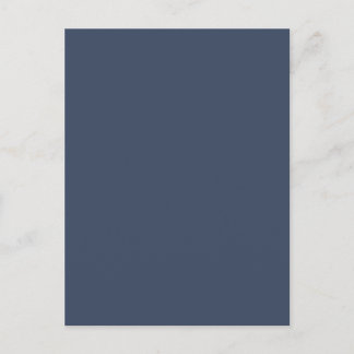 einfache minimale feste Farbe benutzerdefiniertes Postkarte