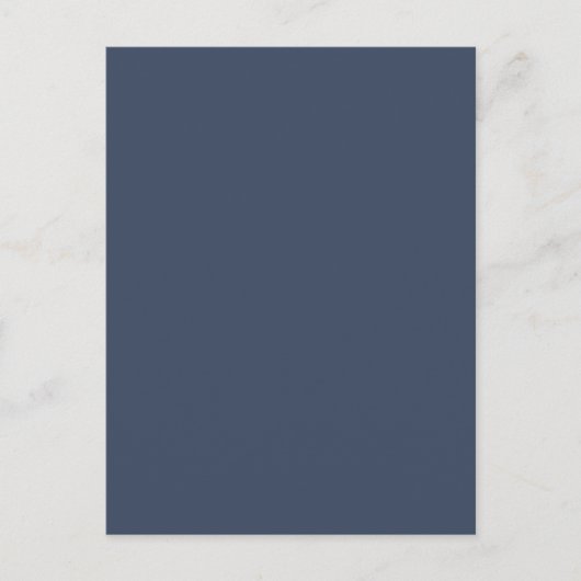 einfache minimale feste Farbe benutzerdefiniertes Postkarte (Vorderseite)