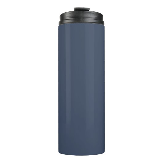 einfache minimale feste Farbe benutzerdefiniertes Thermosbecher (Vorderseite)