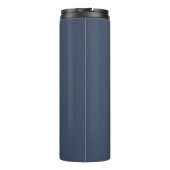 einfache minimale feste Farbe benutzerdefiniertes Thermosbecher (Rückseite)