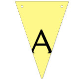 einfache minimale glückliche Geburtstagsfeier CUST Wimpelkette (Dritte Fahne)