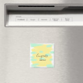Einfache minimale Gratulation Abschlusskollektion Magnet (In Situ (Geschirrspüler))