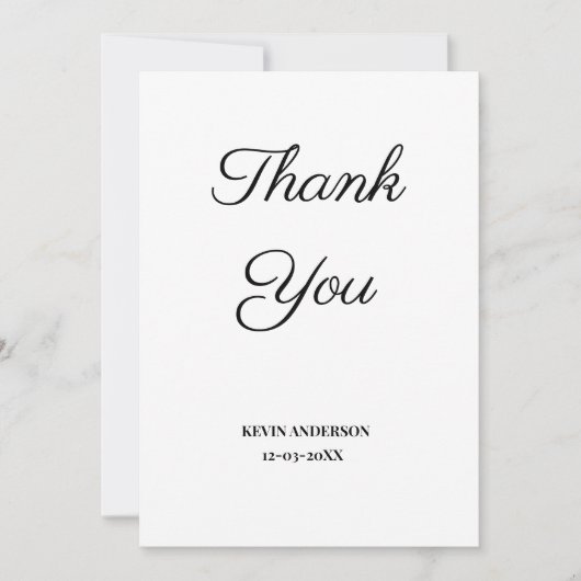 Einfache minimale Hinzufügen einer Textgeburtserkl (Vorderseite)