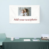 einfache minimale HINZUFÜGEN IHRER FOTO TEXT CHRIS Banner (Messeveranstaltung)