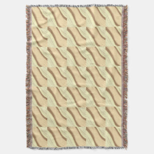 einfache minimale Hinzufügen Ihrer Text Monogramm Decke