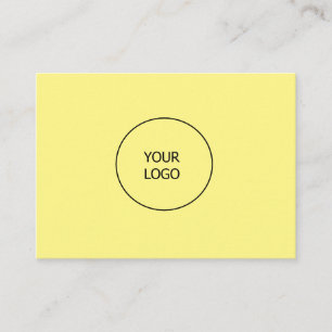 einfache minimale Hinzufügen Ihres Logo-Geschäft b Visitenkarte