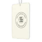 Einfache minimale Hinzufügen Ihres Logos/Designs h Autolufterfrischer (Links)