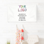 Einfache minimale Hinzufügen Ihres Logos/Designs h Banner (Insitu)