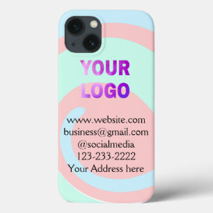 Einfache minimale Hinzufügen Ihres Logos/Designs h Case-Mate iPhone Hülle