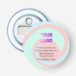 Einfache minimale Hinzufügen Ihres Logos/Designs h Flaschenöffner