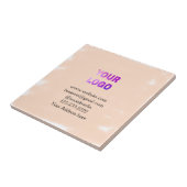 Einfache minimale Hinzufügen Ihres Logos/Designs h Fliese (Seite)