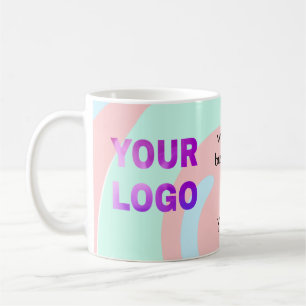 Einfache minimale Hinzufügen Ihres Logos/Designs h Kaffeetasse