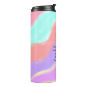 Einfache minimale Hinzufügen Ihres Logos/Designs h Thermosbecher (Nach links gedreht)