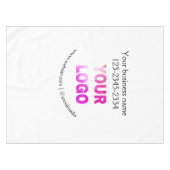 Einfache minimale Hinzufügen Ihres Logos/Designs h Tischdecke (Vorderseite (Horizontal))