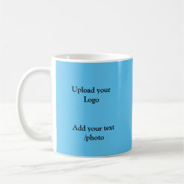 einfache minimale Hinzufügen von Logo-Text Details Kaffeetasse