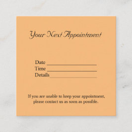 Einfache minimale Hinzufügen von Namensfotos Terminkarte