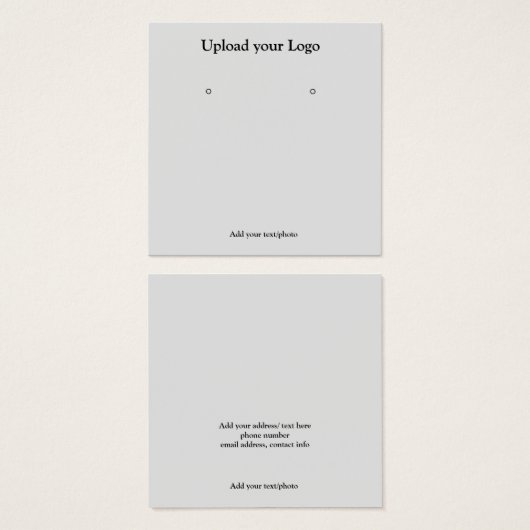 einfache minimale Hinzufügung einer Textspeicherka (Vorne & Hinten)