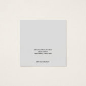 einfache minimale Hinzufügung einer Textspeicherka (Rückseite)