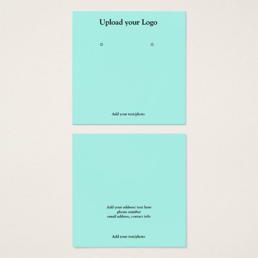 einfache minimale Hinzufügung einer Textspeicherka (Vorne & Hinten)