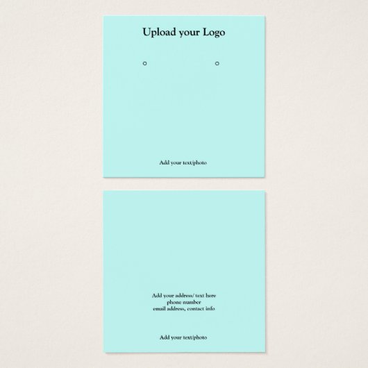 einfache minimale Hinzufügung einer Textspeicherka (Vorne & Hinten)