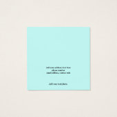 einfache minimale Hinzufügung einer Textspeicherka (Rückseite)