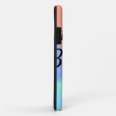 einfache minimale Kalligrafie glücklicher Geburtst Case-Mate iPhone Hülle (Hinten/Rechts)