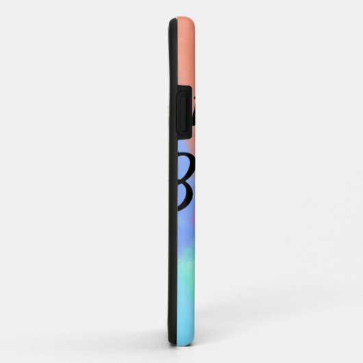 einfache minimale Kalligrafie glücklicher Geburtst Case-Mate iPhone Hülle (Hinten/Rechts)