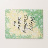 einfache minimale Kalligraphie Puzzle (Horizontal)