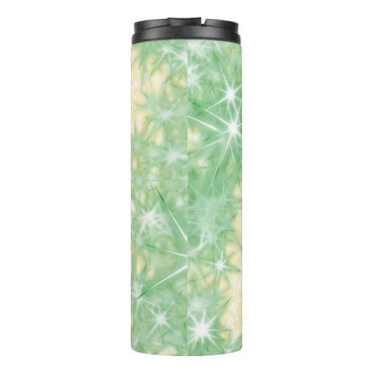 einfache minimale Kalligraphie   Thermosbecher (Rückseite)