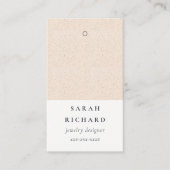 Einfache minimale Keramik für die Textur Visitenkarte (Vorderseite)