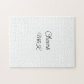 Einfache minimale Namensaufrufe Paar Namen benutze Puzzle (Horizontal)