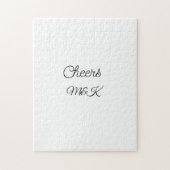 Einfache minimale Namensaufrufe Paar Namen benutze Puzzle (Vertikal)