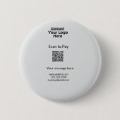 Einfache minimale Prüfung zum Bezahlen des Add QR  Button (Vorderseite)