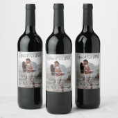 Einfache minimale QR-Scan-Code-Details zum Speiche Weinetikett (Flaschen)