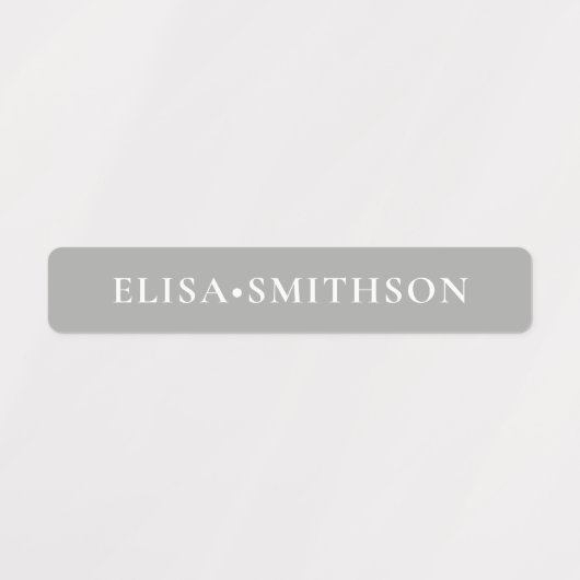 Einfache minimale Rosa und Grün Hinzufügen Ihrer N Etiketten (Design 2)