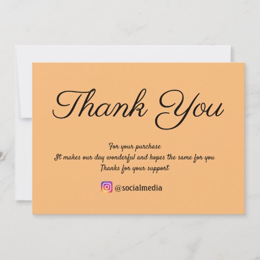 einfache minimale Textstil Vielen Dank Dankeskarte (Vorderseite)