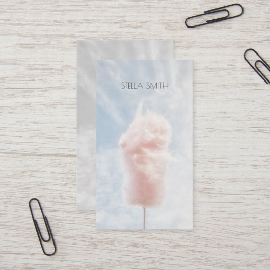 Einfache Minimale Visitenkarte (Vorderseite/Rückseite Beispiel)