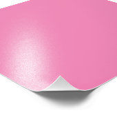einfache minimale Vollfarbe Fotodruck (Ecke)