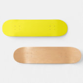 einfache minimale Vollfarbe Skateboard (Horizontal)