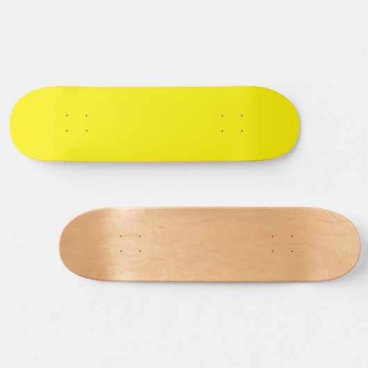 einfache minimale Vollfarbe Skateboard (Horizontal)