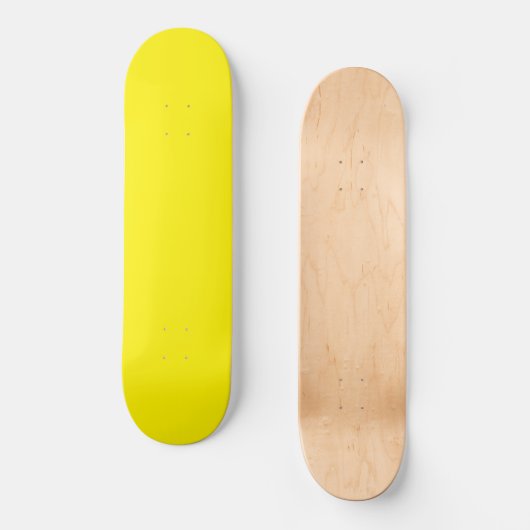 einfache minimale Vollfarbe Skateboard (Vorderseite)